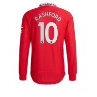 Manchester United Marcus Rashford #10 Fotballklær Hjemmedrakt 2022-23 Langermet